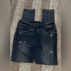 Aeropostale Stacked Ultra Skinny Jeans in Blue